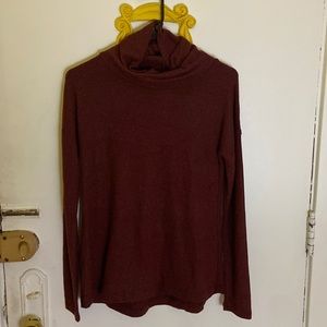 Burgundy UpWest Sweater